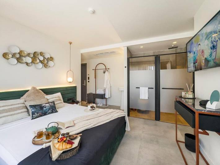 Hôtel pour 2 personnes, avec vue et jardin à Antalya
