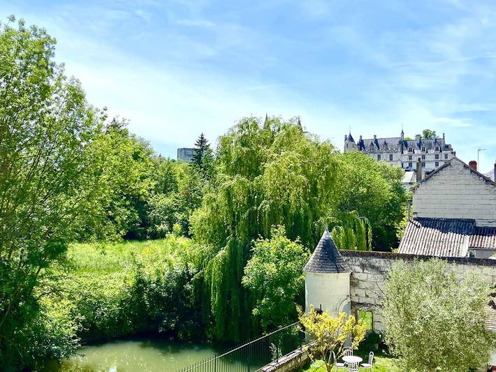 Appartement de vacances pour 4 personnes, avec jardin