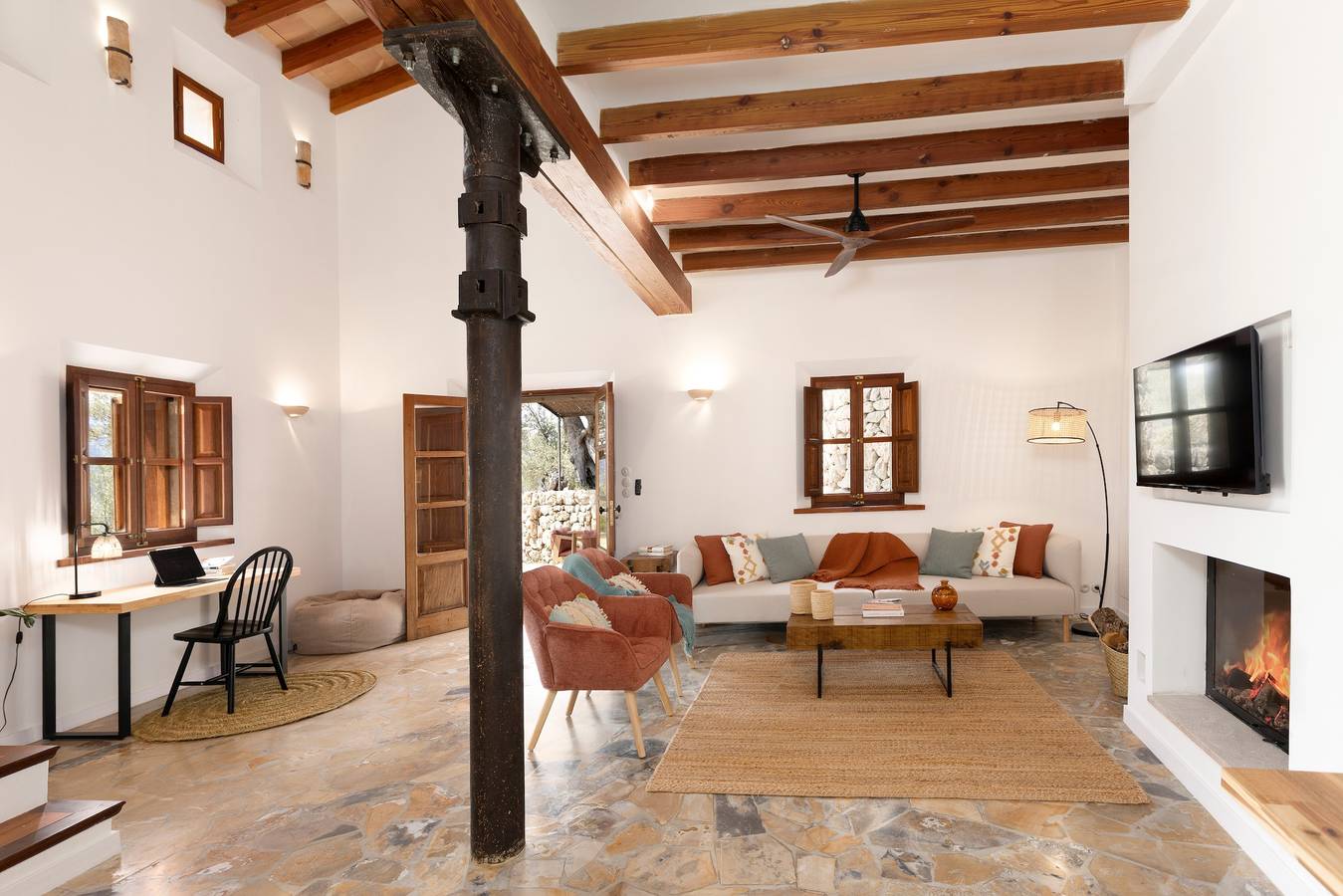 Finca mallorquina en plena naturaleza con piscina in Fornalutx, Mallorca Oeste