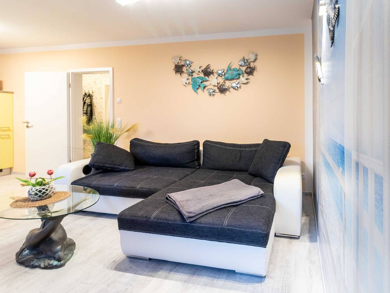 Ganze Ferienwohnung, Fewo Strandlounge Louie - Fewo Strandlounge Louie in Zinnowitz, Usedomer Norden