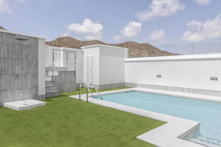 Ferienwohnung für 4 Personen, mit Pool und Ausblick sowie Terrasse in San José (Andalusien) - 3