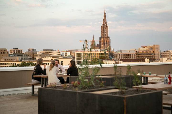 Ferienhaus für 2 Personen, mit Terrasse und Ausblick in Ulm