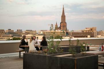 Gîte pour 2 personnes, avec vue et terrasse à Ulm