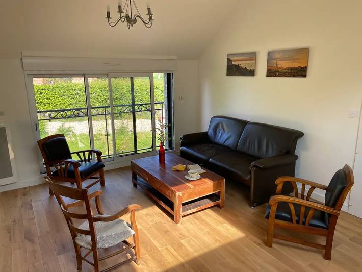 Gîte pour 4 personnes, avec jardin à Hautot-l'Auvray