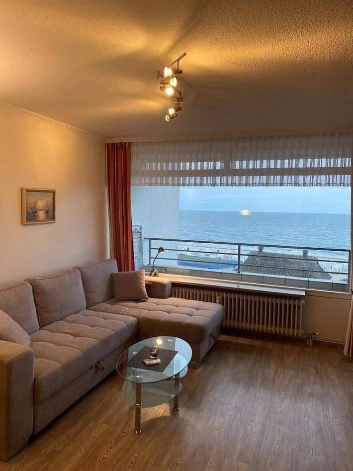 Ferienwohnung für 2 Personen, mit Meerblick und Balkon sowie Pool und Sauna in Dahme