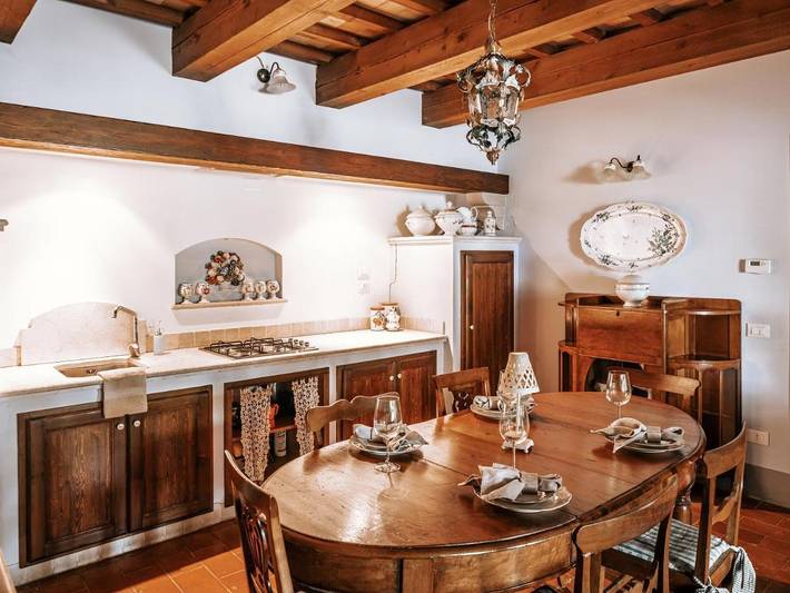 Gîte pour 4 personnes, avec piscine ainsi que jardin et vue à Cartoceto - 2