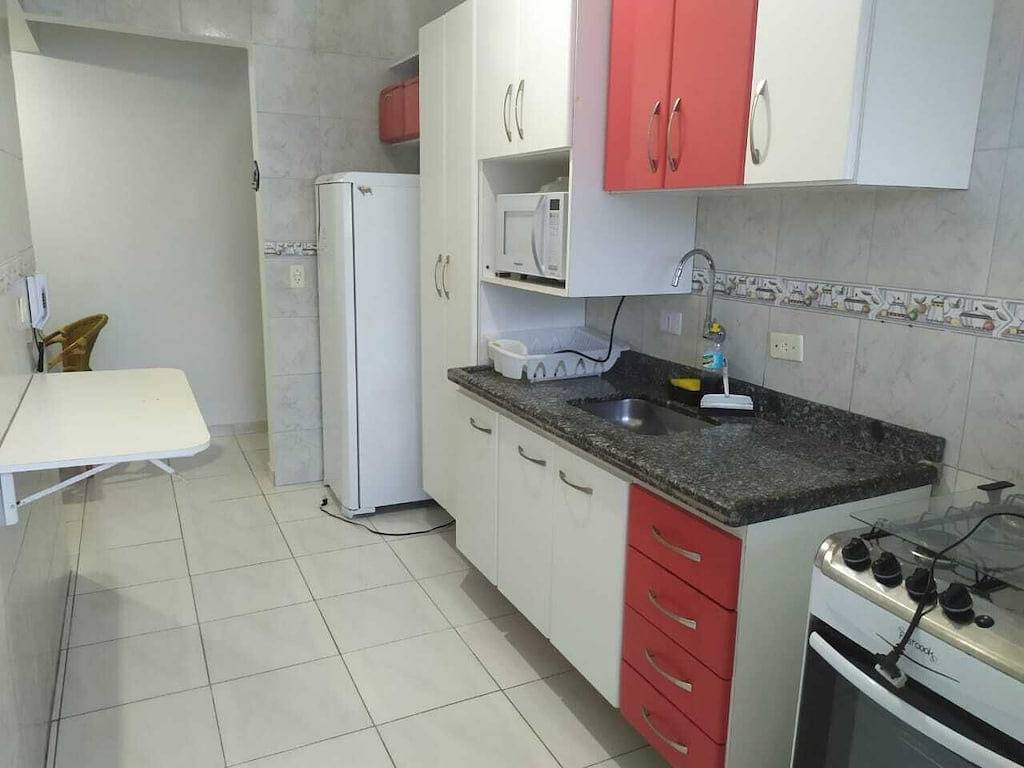 Ganze Wohnung, Front zum Meer, Blick auf alle Umgebungen !! in Praia Grande, Baixada Santista