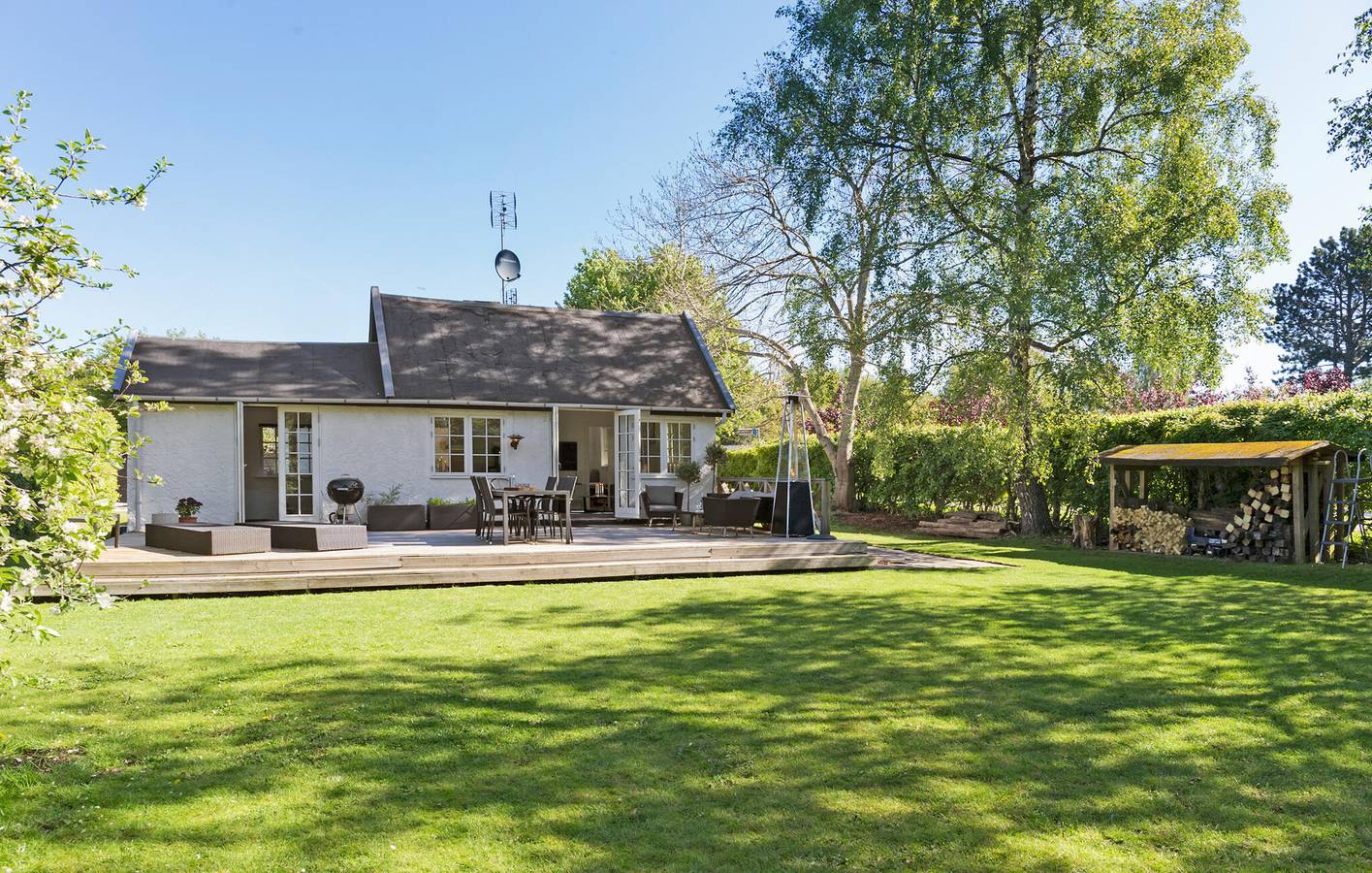 Ferienhaus für 4 Personen mit Terrasse in Hornbæk, Kattegat Küste