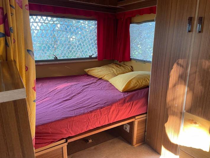 Tente pour 3 personnes, avec vue et jardin