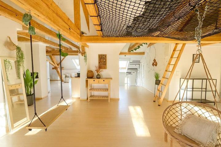 Gîte pour 13 personnes, avec vue et balcon à Frauenfeld