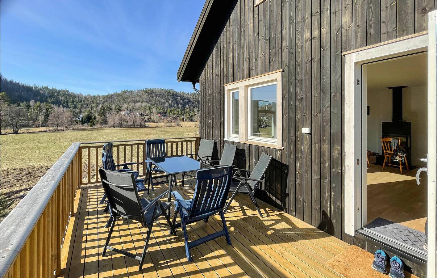 Ferienhaus für 8 Personen mit Ausblick in Songe, Tvedestrand