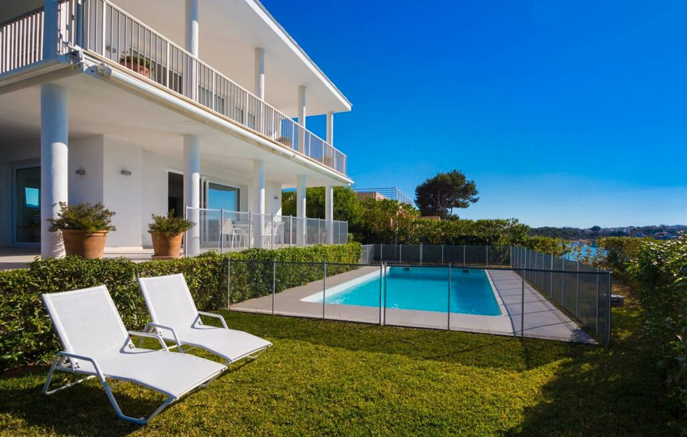 Villa 'Can Marilla' mit Meerblick, Wlan und Klimaanlage in Portocolom, Felanitx