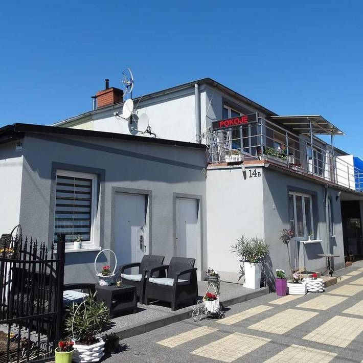 Apartament wakacyjny dla 3 osób, z taras i ogród w Jarosławiec