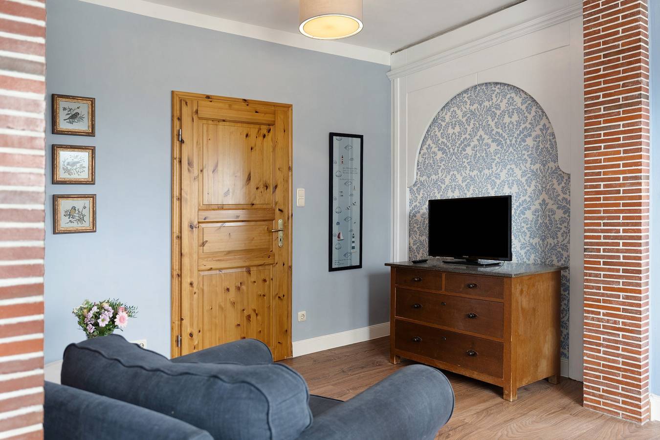 Ganze Wohnung, Ferienwohnung 'Ostseeblick Fewo 2' mit Privatterrasse und Wi-Fi in Kronsgaard, Schleswig-Flensburg