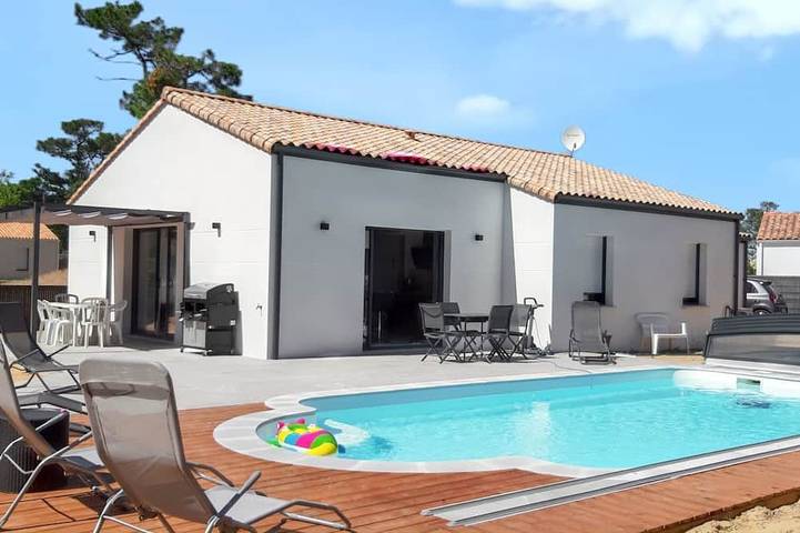 Villa pour 6 personnes, avec jardin, animaux acceptés à Saint-Jean-de-Monts