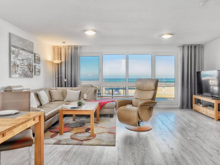 Ferienwohnung für 4 Personen, mit Balkon und Ausblick, mit Haustier in Heiligenhafen
