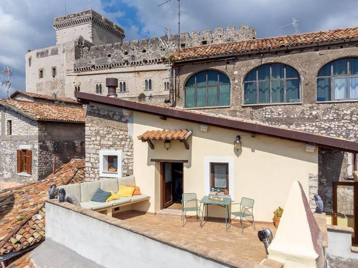 Appartamento per 5 persone, con Panorama a Sermoneta