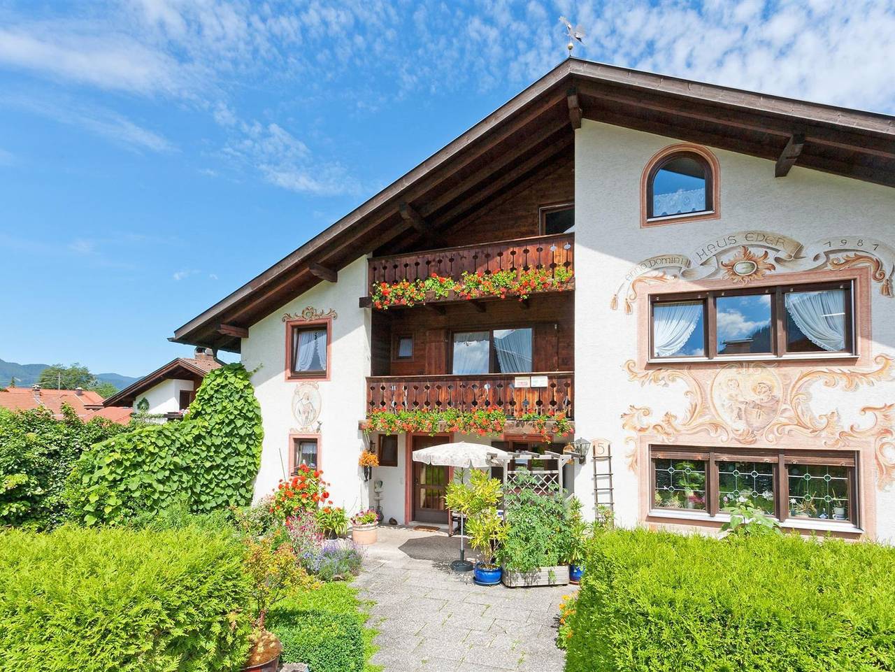 Ganze Ferienwohnung, Gästehaus Eder, Dikova in Oberammergau, Bayerische Alpen