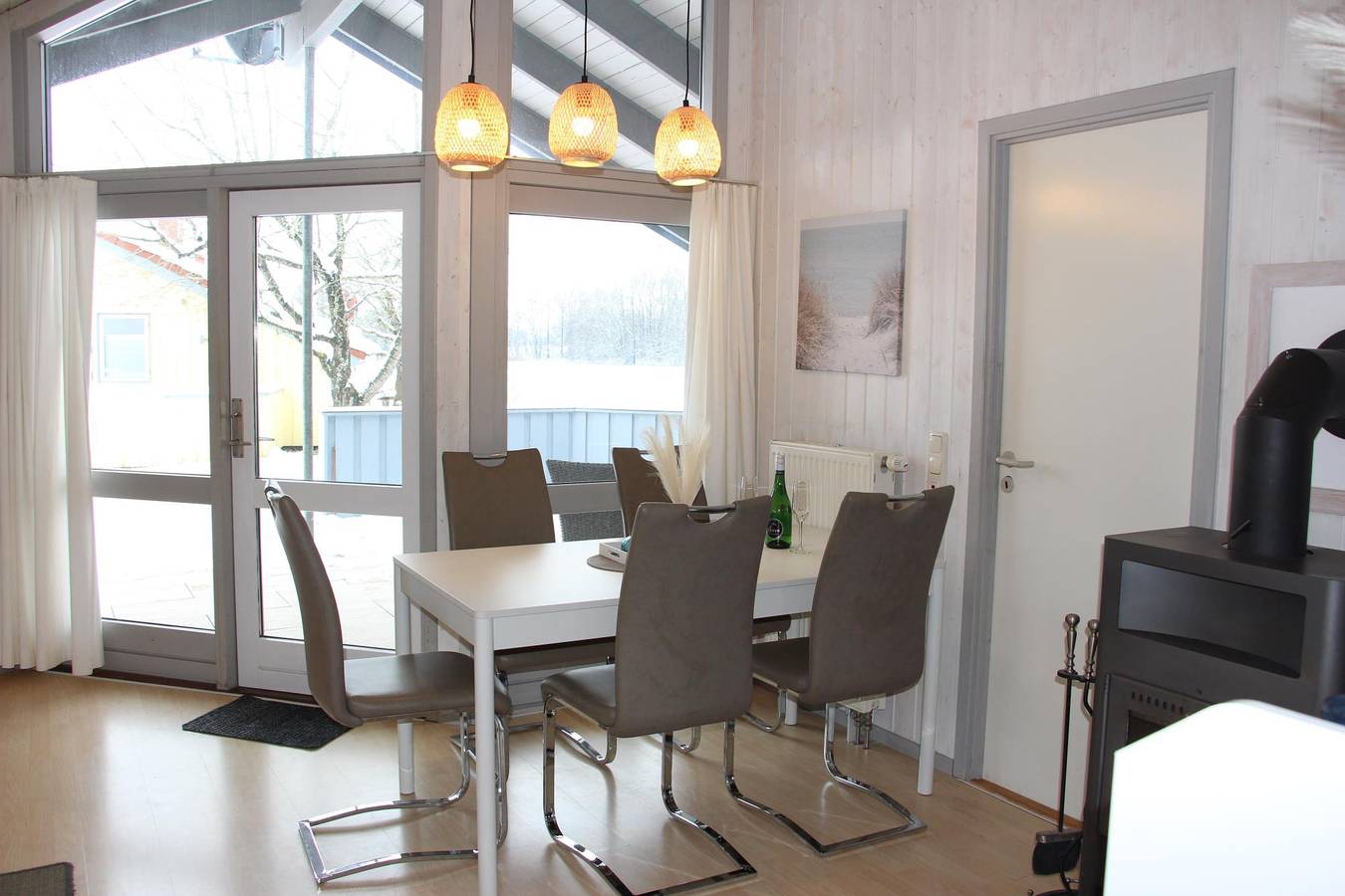 5 Personen Ferienhaus mit Sauna, Kanu und herrlichem Seeblick in Otterndorf in Otterndorf, Cuxland