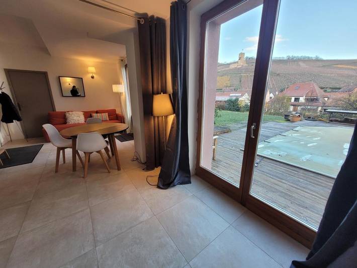 Gîte pour 4 personnes, avec terrasse et vue, animaux acceptés à Katzenthal - 2