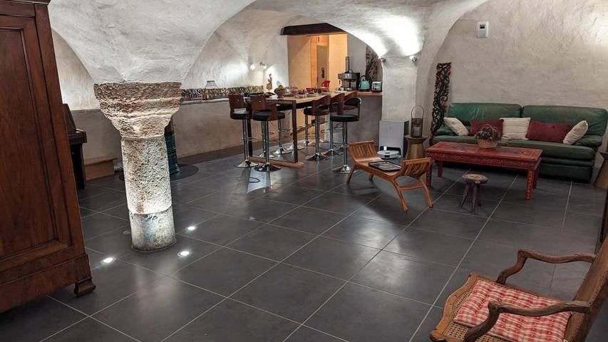 Appartement de vacances pour 7 personnes, avec vue ainsi que sauna et jardin, animaux acceptés