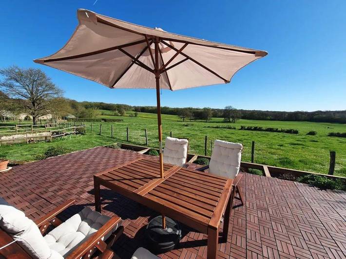 Maison de vacances pour 4 personnes, avec jardin et terrasse