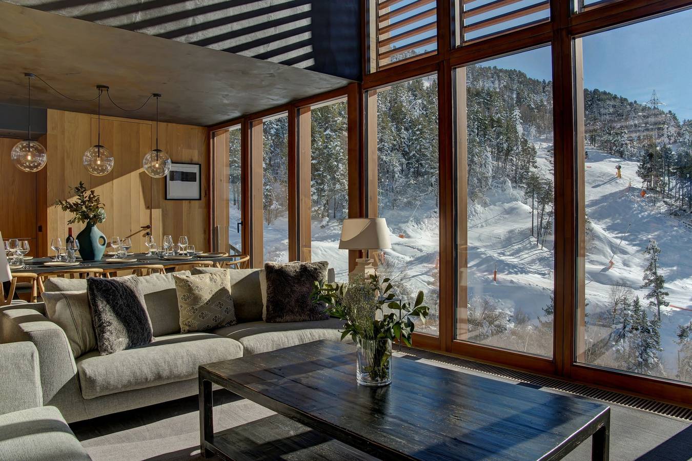 Luderna - Casa con jardín Pleta Arriu. Enza in Baqueira, Alto Arán