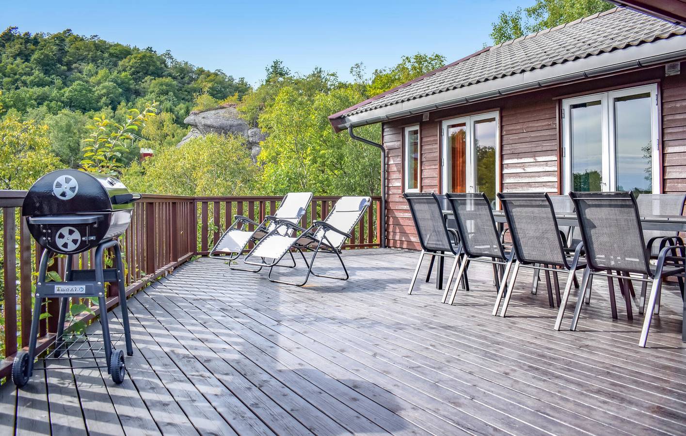 Ferienhaus für 8 Personen mit Garten in Tysvær
