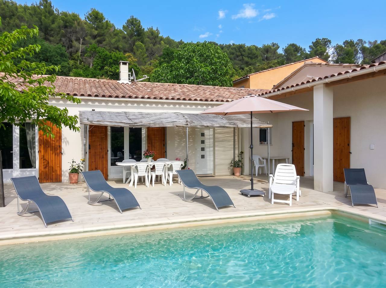 Villa charmante au Beaucet avec piscine privée in Le Beaucet, Parc naturel régional du Mont-Ventoux
