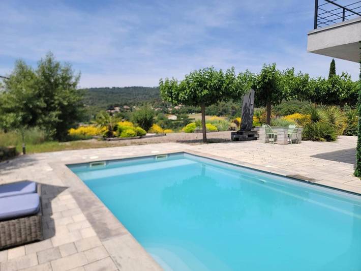 Location de vacances pour 2 personnes, avec piscine et balcon ainsi que jardin et vue à Manosque - 4