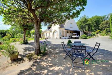 Location de vacances pour 4 personnes, avec terrasse à Brech