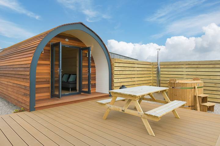 Studio for 2 people, with Garden in Cornwall