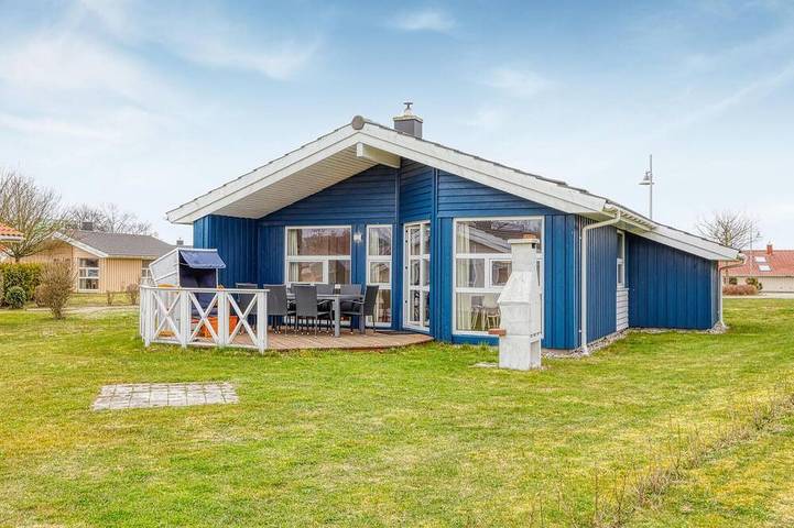 Ferienhaus für 6 Personen, mit Terrasse und Garten sowie Sauna in Schönhagen