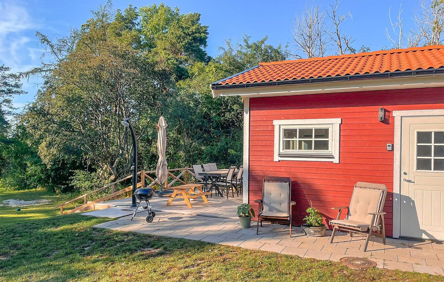 Ferienhaus für 6 Personen mit Terrasse in Visby, Gotland