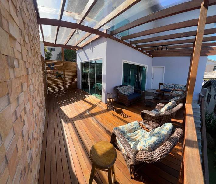 Casas e apartamentos de temporada para 9 pessoas, com jardim e vista, adaptado a crianças em Cachoeira do Bom Jesus