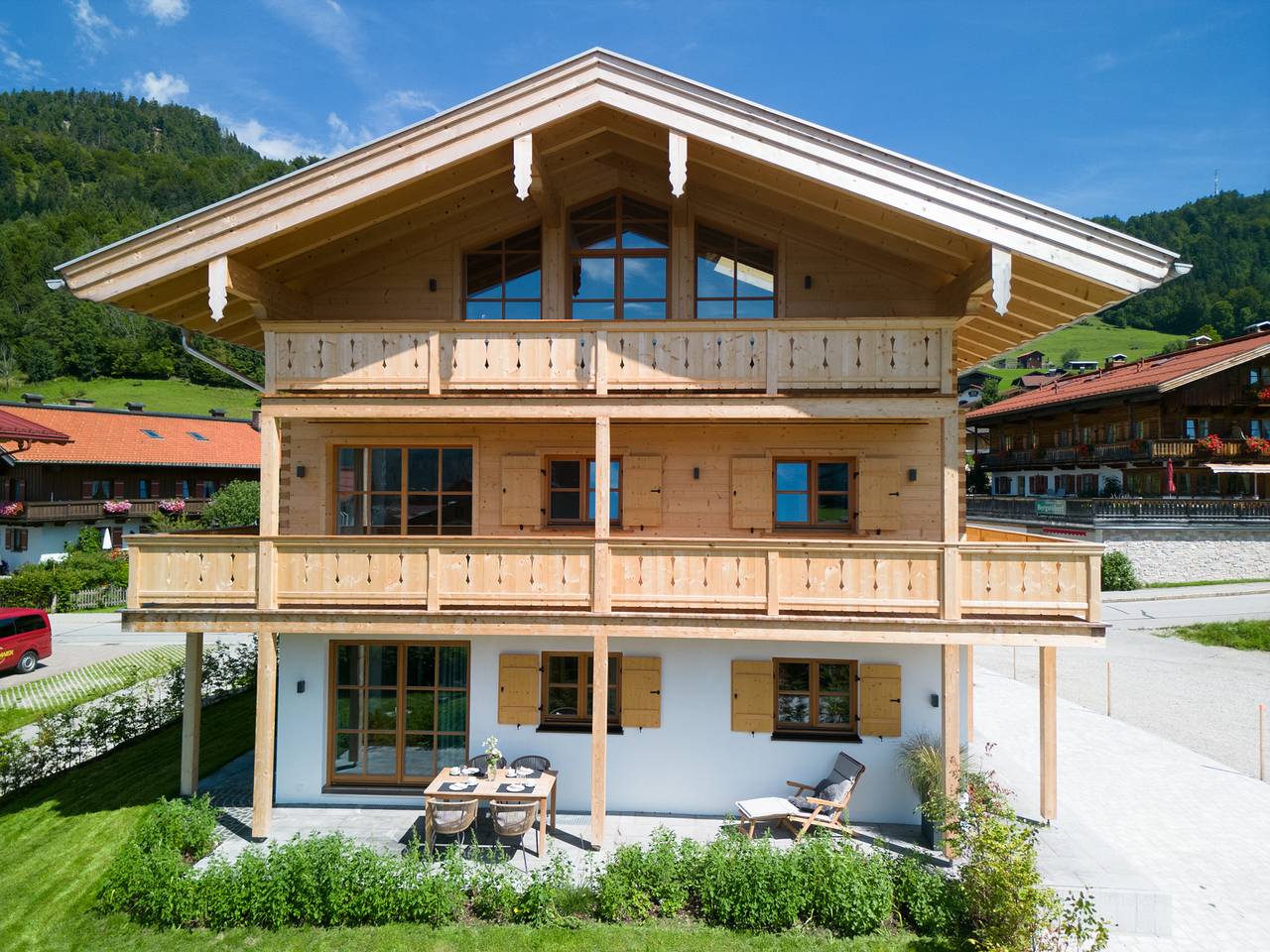 Ganze Ferienwohnung, Chalet Viol - (1) Appartement Winklmoos, 50 qm und bis max. 3 Pers. in Reit im Winkl, Bayerische Alpen