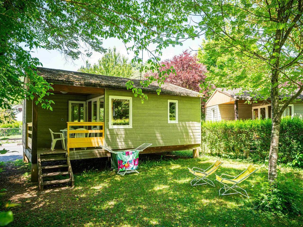 Charmantes Chalet mit Klimaanlage - 4 Pers. in Marvejols, Mende und Umgebung