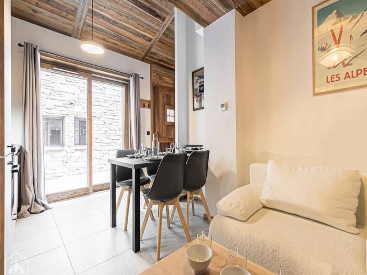 Apartamento entero, Apartamento en Bonneval-sur-Arc cerca de los remontes in Bonneval-sur-Arc, Región de Saint-Jean-de-Maurienne