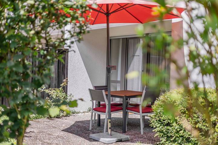 Ferienwohnung für 4 Personen, mit Terrasse und Garten