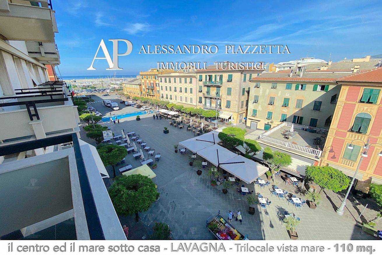 Apartamento entero, El centro y el mar debajo de la casa. in Lavagna, Lavagna Municipio