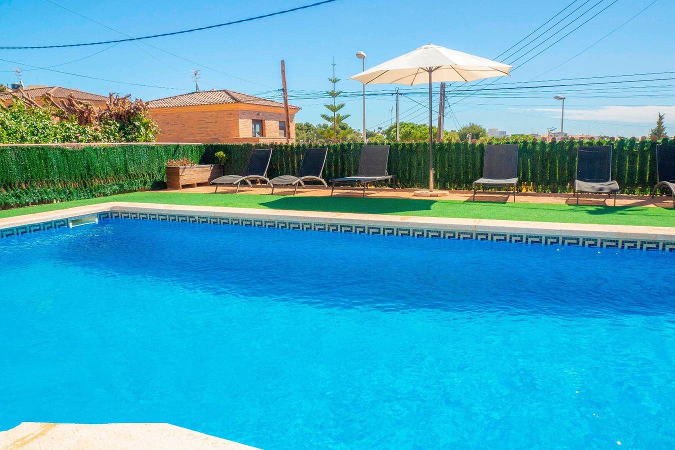 Maison de vacances 'Villa Sunset' avec vue sur la mer, Wi-Fi et climatisation in Calafell, Costa Dorada