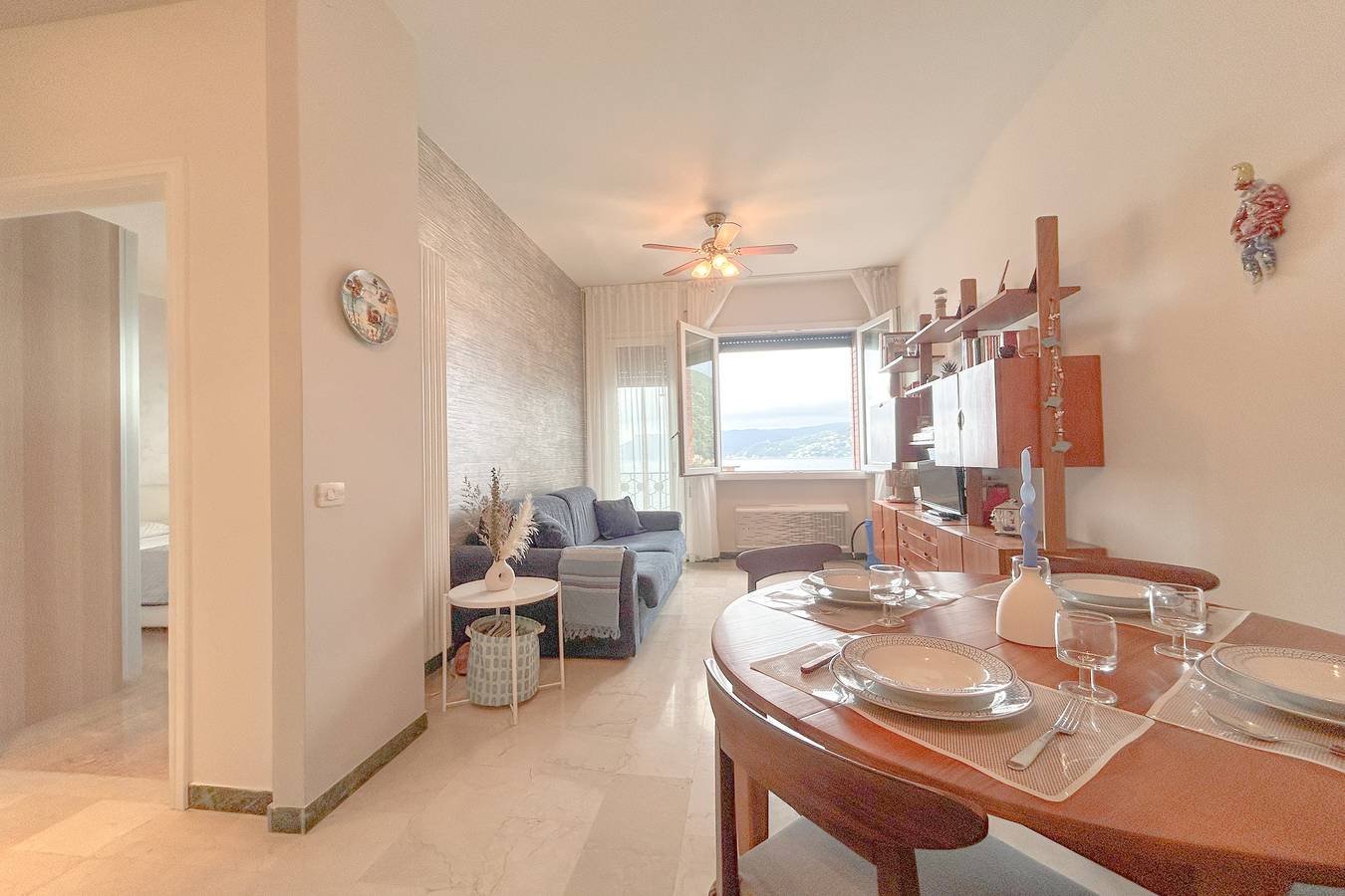 Appartement entier, Appartement de vacances pour 4 personnes avec vue sur l’océan in Bergeggi, Riviera di Ponente