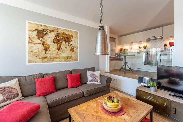 Ferienwohnung für 4 Personen, mit Balkon und Terrasse in Eckernförde