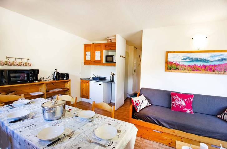 Gîte pour 6 personnes, avec balcon/terrasse dans La Norma