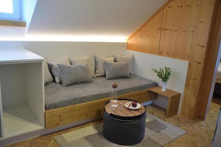 Maison d’hôte pour 3 personnes, avec vue et jardin, adapté aux familles à Faak am See