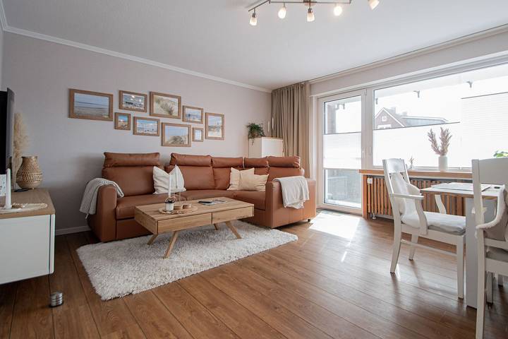 Ferienwohnung für 4 Personen, mit Terrasse auf Borkum - 2