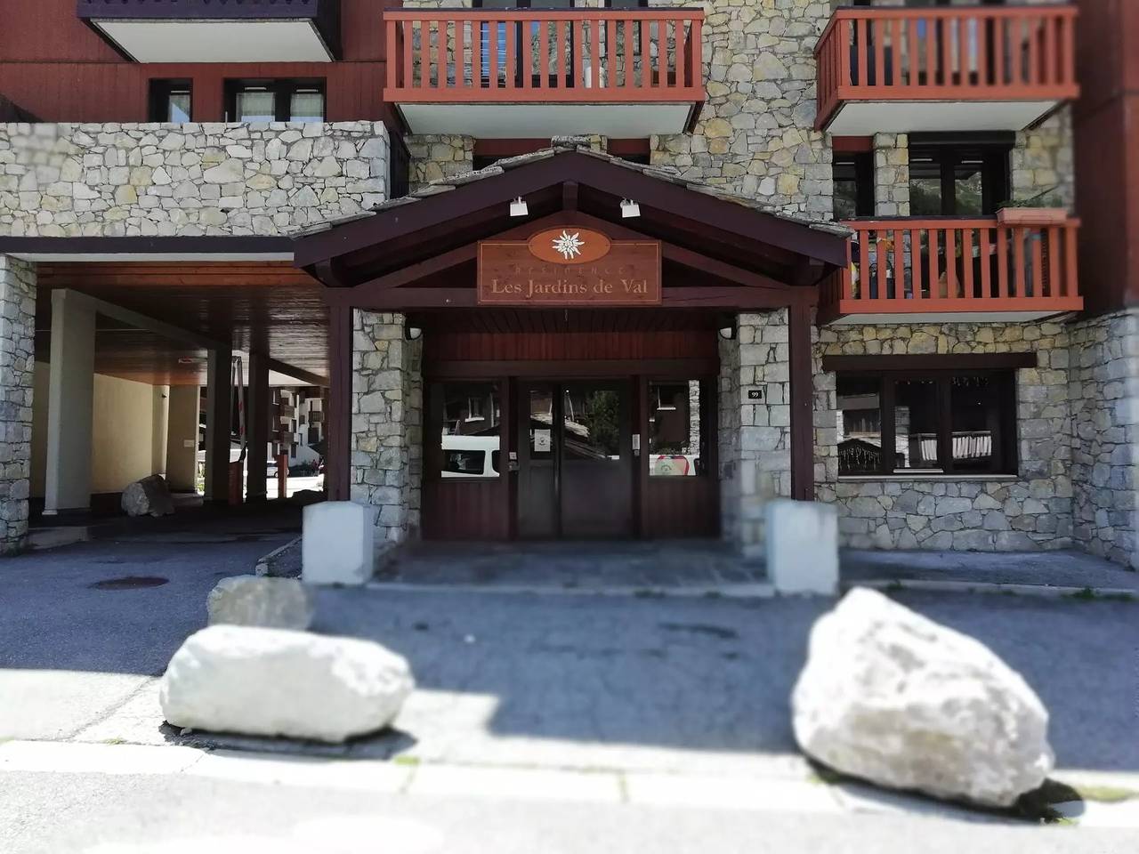 Geheel appartement, 2-kamerappartement voor 4 personen in Val d'Isère 350 meter van het dorpscentrum en 450m van de pisten in Val-d'Isère, Massif de la Vanoise