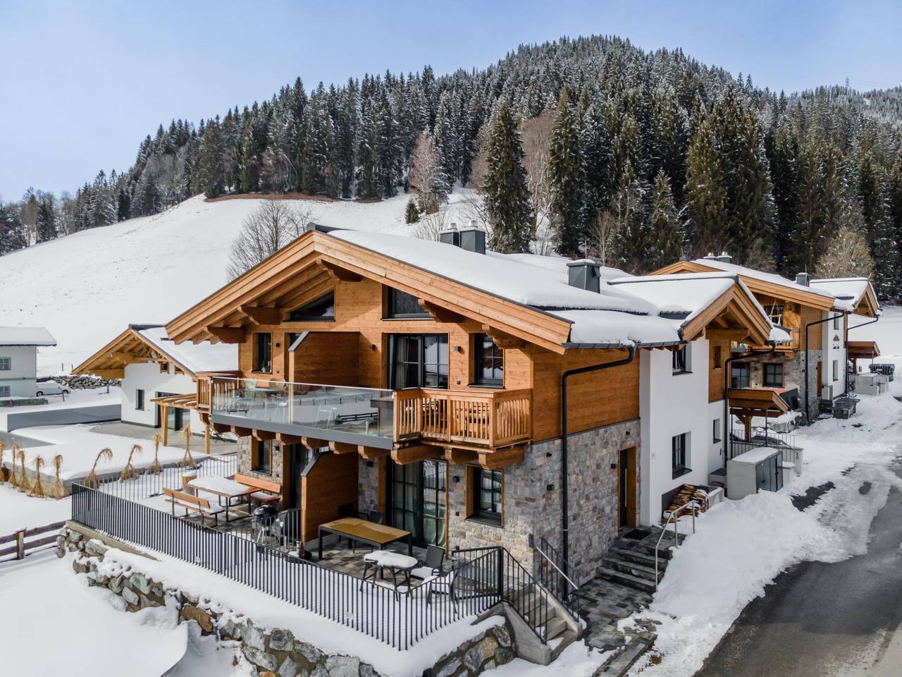 Chalet for 9 personer med balkon in Wagrain, Ski Amadé