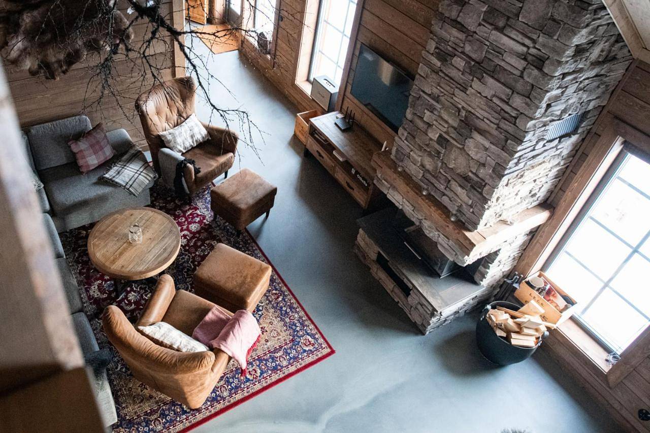 Luxurious cottage with sauna overlooking mountains in Vemdalen, Härjedalen