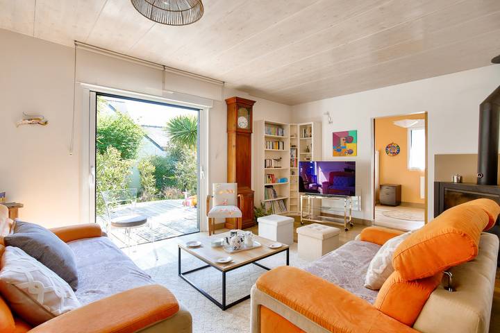 Maison de vacances pour 10 personnes, avec terrasse et jardin - 1